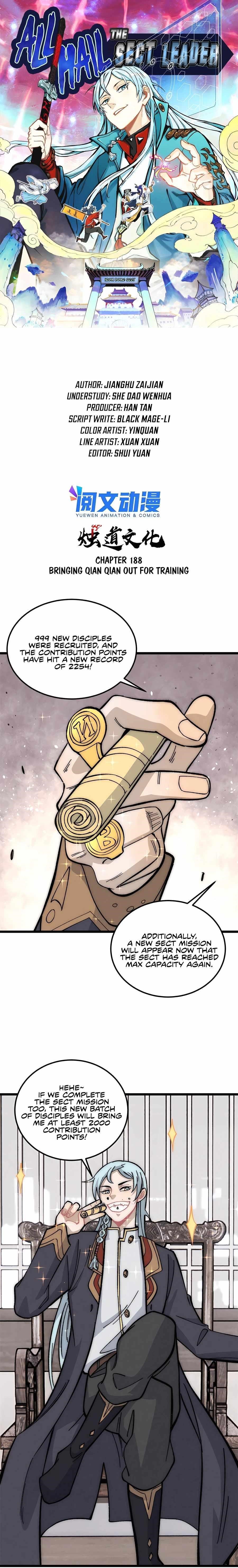 All Hail The Sect Leader Chapter 188 - Halaman 1