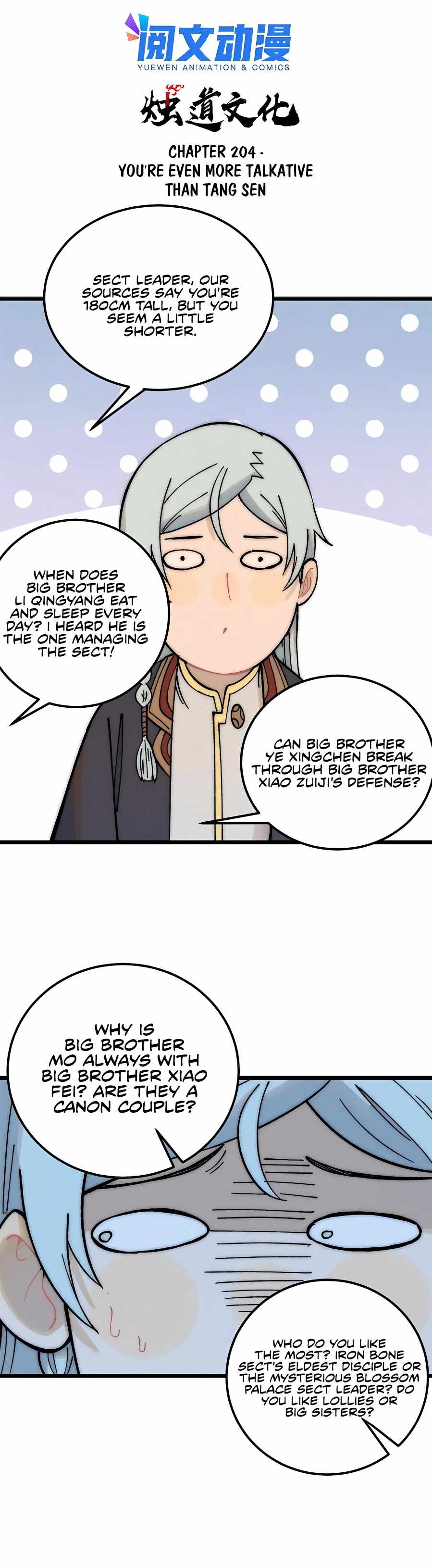 All Hail The Sect Leader Chapter 204 - Halaman 1